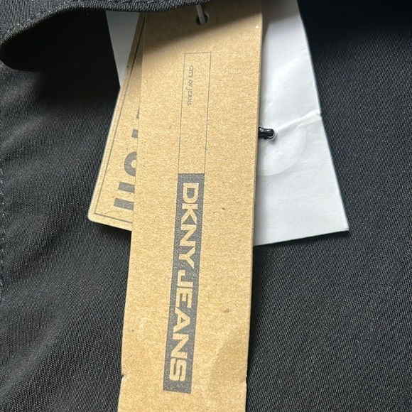 Dnky Jeans Stretch Embellished Lapel Collar Black Long Sleeve Blazer Size Medium - Picture 10 of 17